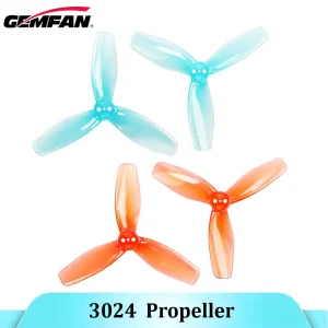6Pairs GEMFAN 3024 3-Blade Propeller 3Inch Prop For F9A-B RC Flying Ball / Soccer Drones FPV 3inch Toothpick Cinewhoop Ducted
