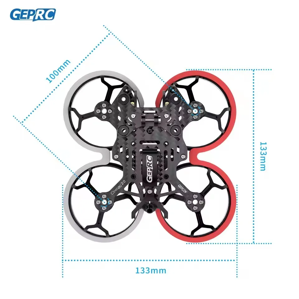 GEPRC GEP-CL20 Frame Parts Propeller Accessory Base Quadcopter Frame FPV Freestyle RC Racing Drone CineLog20 HD O3 - Image 5