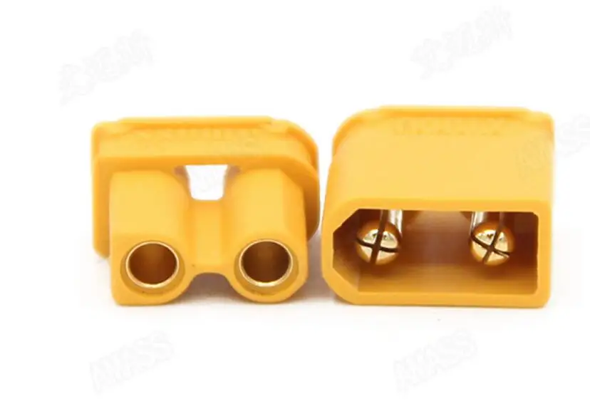 10pcs Amass XT30U Male Female Bullet Connector Plug the Upgrade XT30 For RC FPV Lipo Battery RC Quadcopter (5 Pair) - Image 3