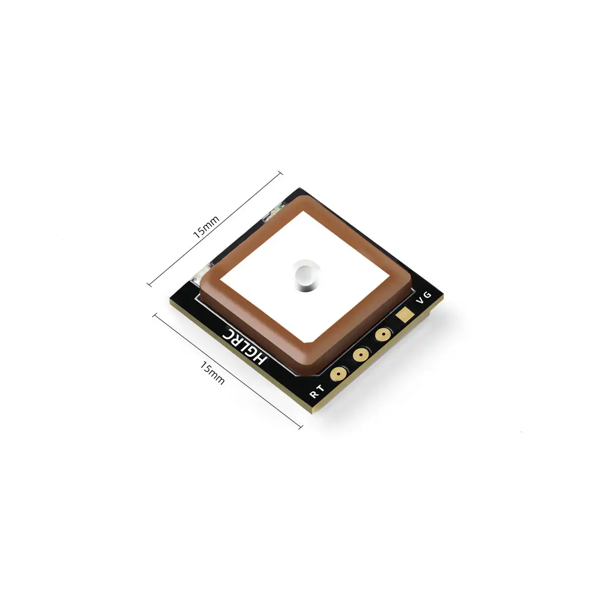 HGLRC M100 MINI GPS Module Built-in Ceramic Antenna for RC Airplane FPV Freestyle Long Range Drones DIY Parts - Image 3