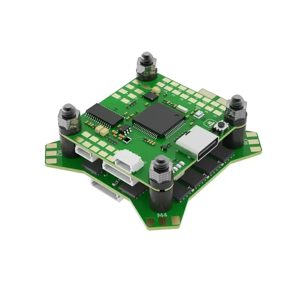 IFlight BLITZ F7 Stack F722 F7 Flight Controller W/ BLITZ E55 55A BLHELI32 4in1 ESC 2-6S for RC FPV Drone - Image 3