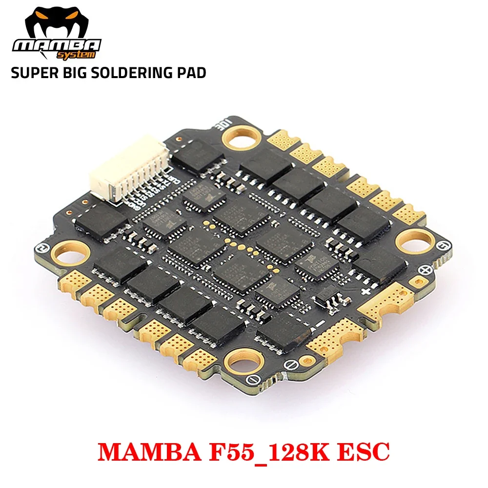 DIATONE MAMBA F45/ F55/ F65_128K BLHeli_32 4in1 ESC Dshot 300-600-1200 Installation 30.5mm/M3 4-6S For RC FPV Racing Drone - Image 4