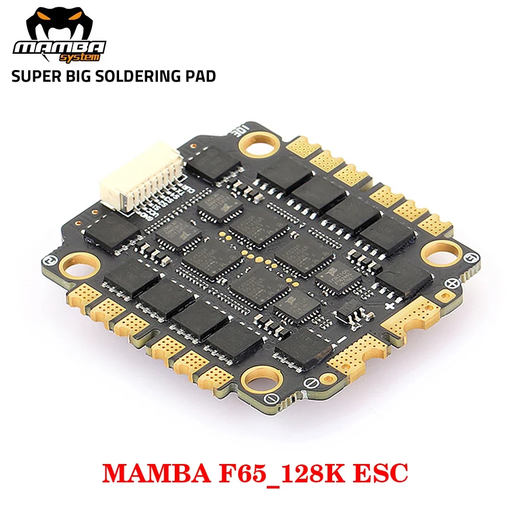 DIATONE MAMBA F45/ F55/ F65_128K BLHeli_32 4in1 ESC Dshot 300-600-1200 Installation 30.5mm/M3 4-6S For RC FPV Racing Drone - Image 6