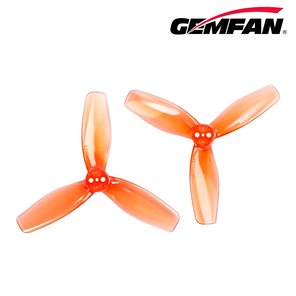 6Pairs GEMFAN 3024 3-Blade Propeller 3Inch Prop For F9A-B RC Flying Ball / Soccer Drones FPV 3inch Toothpick Cinewhoop Ducted - Image 3