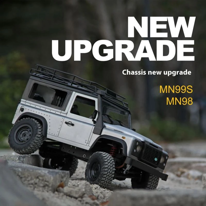 1:12 Scale MN-99S MN-98 RTR Version RC Car 2.4G 4WD RC Rock Crawler D90 Defender Pickup Remote Control Truck MN 99S Toys Gifts - Image 4