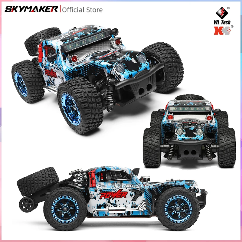 WLtoys 1/28 rc car 284010 284161 4WD Drive Off-Road 2.4G 30KM/H High Speed Alloy Car 1:28 Rally Racing Car Toys for Kids Gift - Image 6
