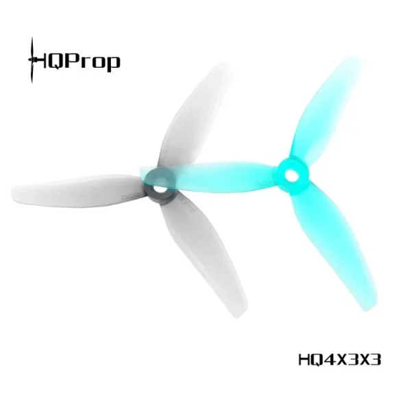 4Pairs HQProp 4X3X3V2 3-Blade Propeller (2CW+2CCW)-Poly Carbonate ...
