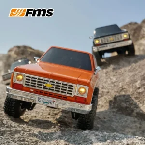 Fms 1:24 Chevrolet K5 2.4g Blazer Retro Simulation Pickup Truck Model Rc Climbing Remote Control Car Toy Off Road Vehicle Toys