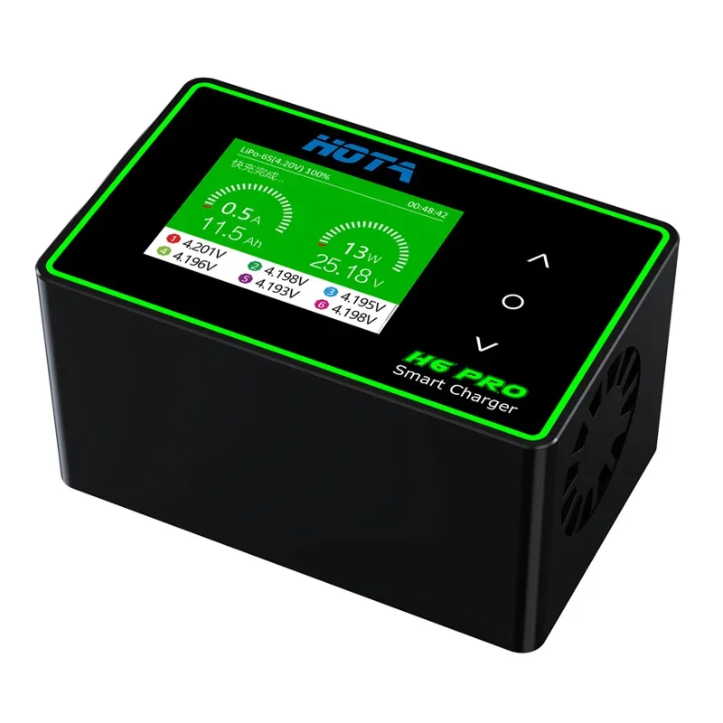 HOTA H6 Pro Duo DC 700W AC 200W 26A Mini Battery Charger 1-6S Lipo NiMh Li-ion Ni-Cd Digital RC Balance Charger Discharger - Image 5