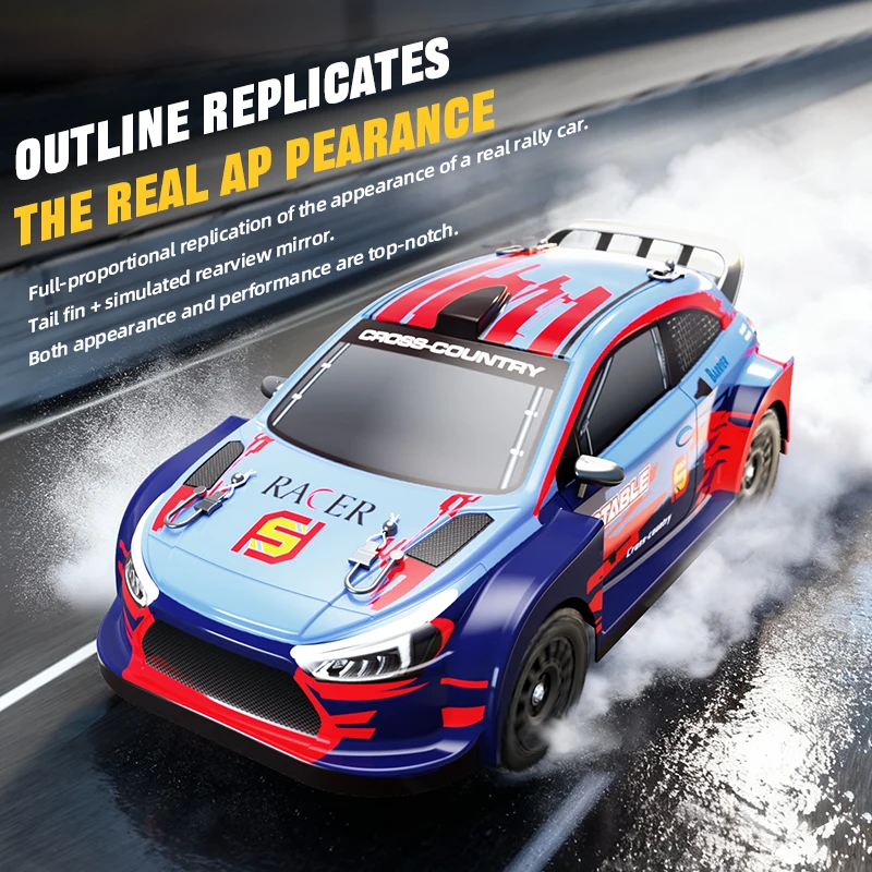 JJRC 1:14 4WD 2.4G Mini RC Racing Car High Speed RTR Off-Road Remote Control Drift Toys Alloy Vehicle for Children Kids Gifts - Image 4
