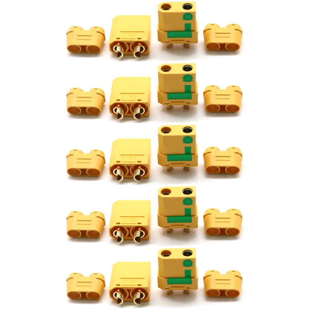 5 pair Amass XT90S Plug Male Female Connector Anti Spark Bullet XT90S Plug Connector For RC Lipo Battery - Image 6