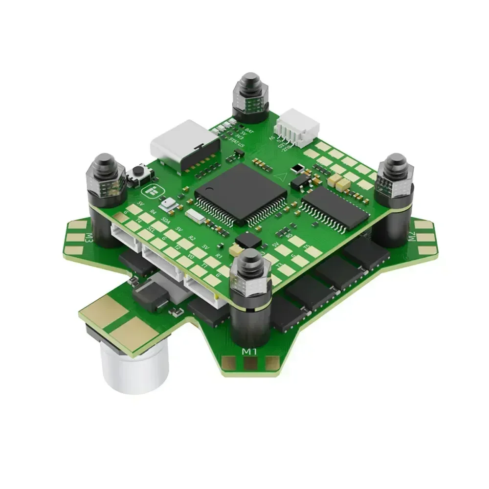 IFlight BLITZ F7 Stack F722 F7 Flight Controller W/ BLITZ E55 55A BLHELI32 4in1 ESC 2-6S for RC FPV Drone - Image 2