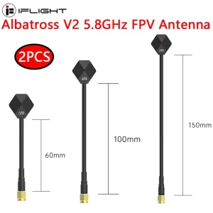 2PCS iFlight Albatross V2 5.8GHz LHCP RPSMA RHCP SMA FPV Antenna 60mm 100mm for FPV RC Drone Parts