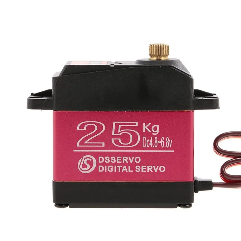 DS3225 Digital Servo 25KG 180° Large Torque Waterproof Servo Motor 25T Adjustable Metal Servo for RC Car Boat Model - Image 4