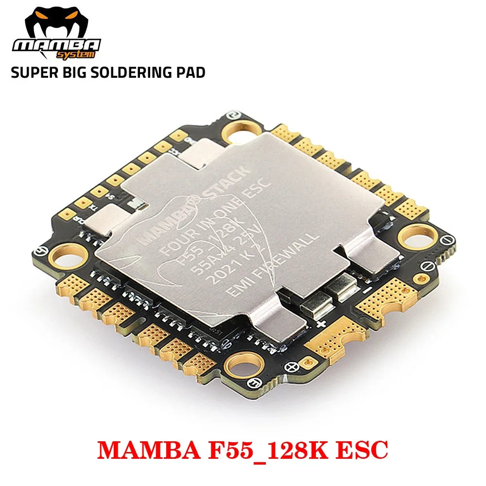 DIATONE MAMBA F45/ F55/ F65_128K BLHeli_32 4in1 ESC Dshot 300-600-1200 Installation 30.5mm/M3 4-6S For RC FPV Racing Drone - Image 3