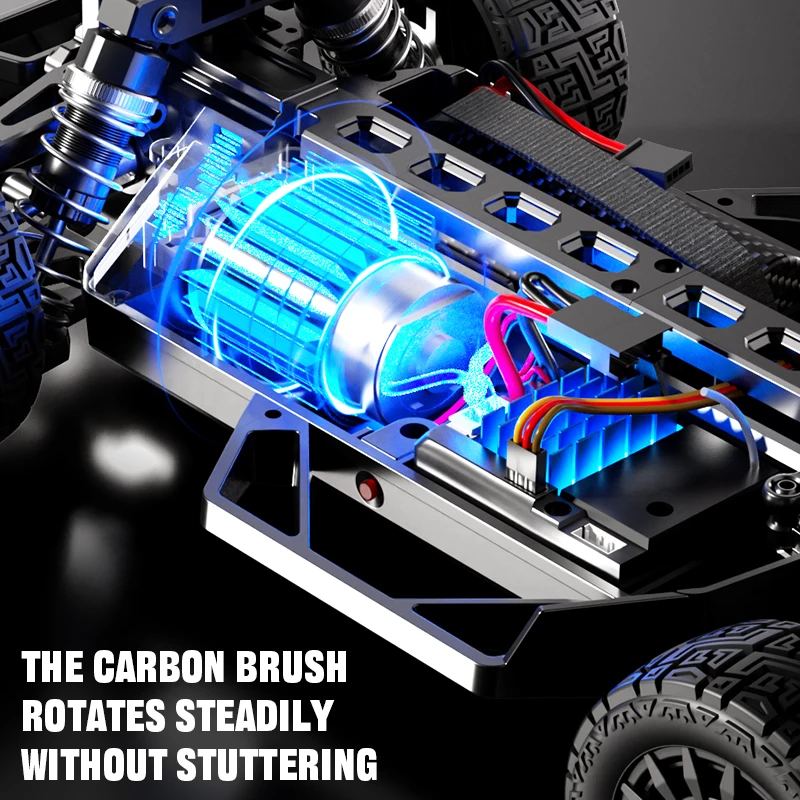 JJRC 1:14 4WD 2.4G Mini RC Racing Car High Speed RTR Off-Road Remote Control Drift Toys Alloy Vehicle for Children Kids Gifts - Image 5