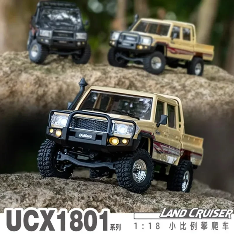 1:18 Land Cruiser LC79 Scale Detail RC Crawler 4WD 2.4GHz All-Terrain Slow-Speed Climbing with LED Lights - Image 2
