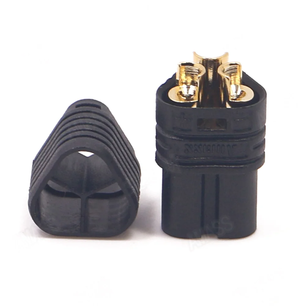 5pair/lot AMASS MT60 3.5mm 3 Pole Bullet Connector Plug With Sheath Set for RC Multicopter Quadcopter Airplane ESC Accessories - Image 5