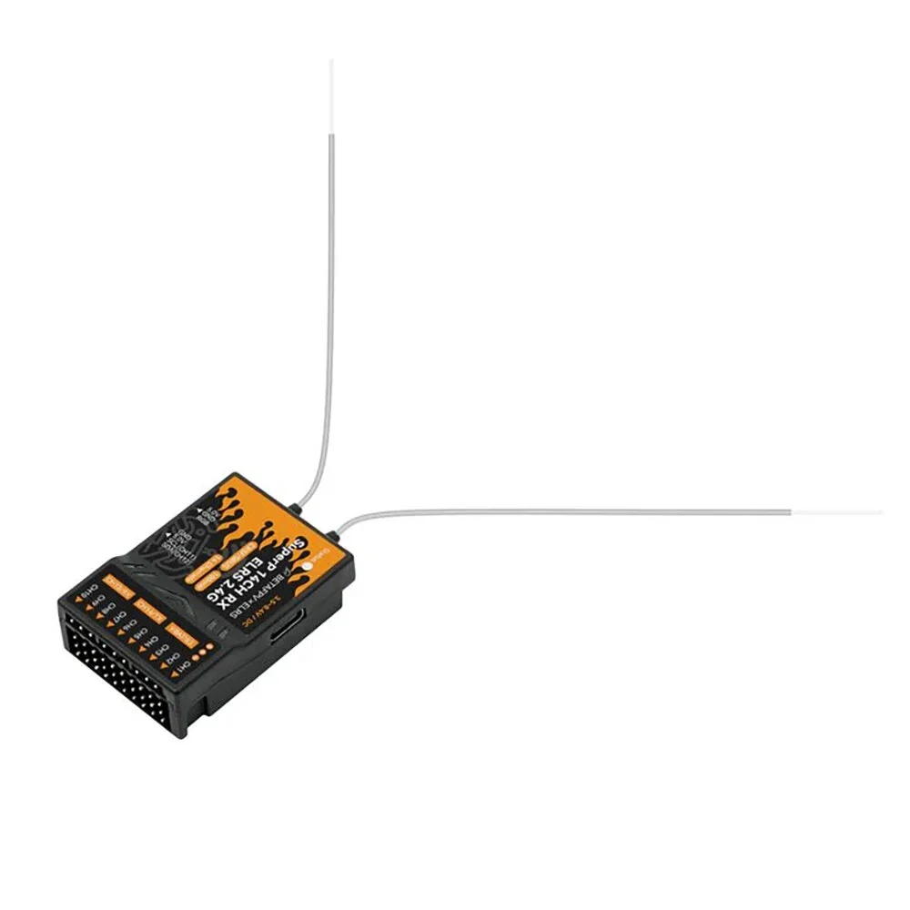BETAFPV SuperP 2.4Ghz ELRS PWM Diversity Receiver with Dual Antenna Dual Reception For RC Airplane Cars Boats Drones - Image 2