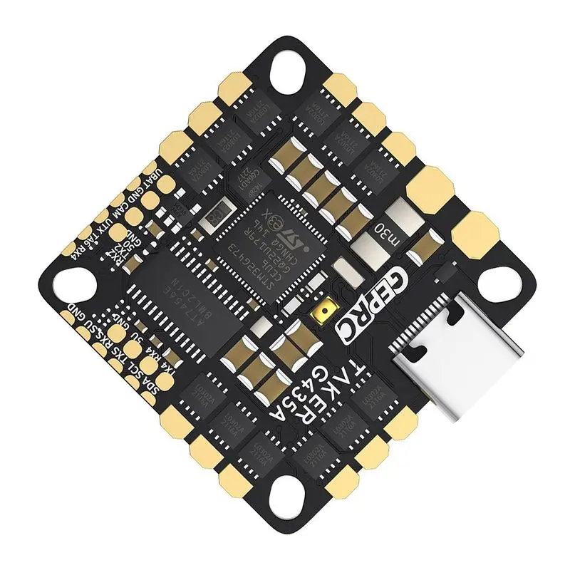 GEPRC TAKER G4 35A AIO 25.5x25.5mm Flight Controller 4in1 ESC for 2-4S Cinewhoop Drones