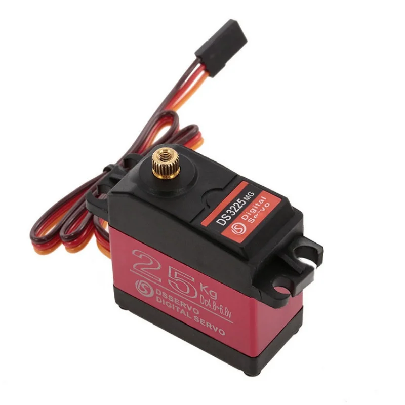 DS3225 Digital Servo 25KG 180° Large Torque Waterproof Servo Motor 25T Adjustable Metal Servo for RC Car Boat Model - Image 5