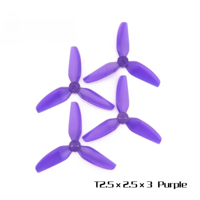 10Pairs for HQPROP T2.5X2.5X3 2525 3-Piece PC Propeller for RC FPV Free Type 2.5-inch Cinematic Loop Pipeline UAV Components - Image 2