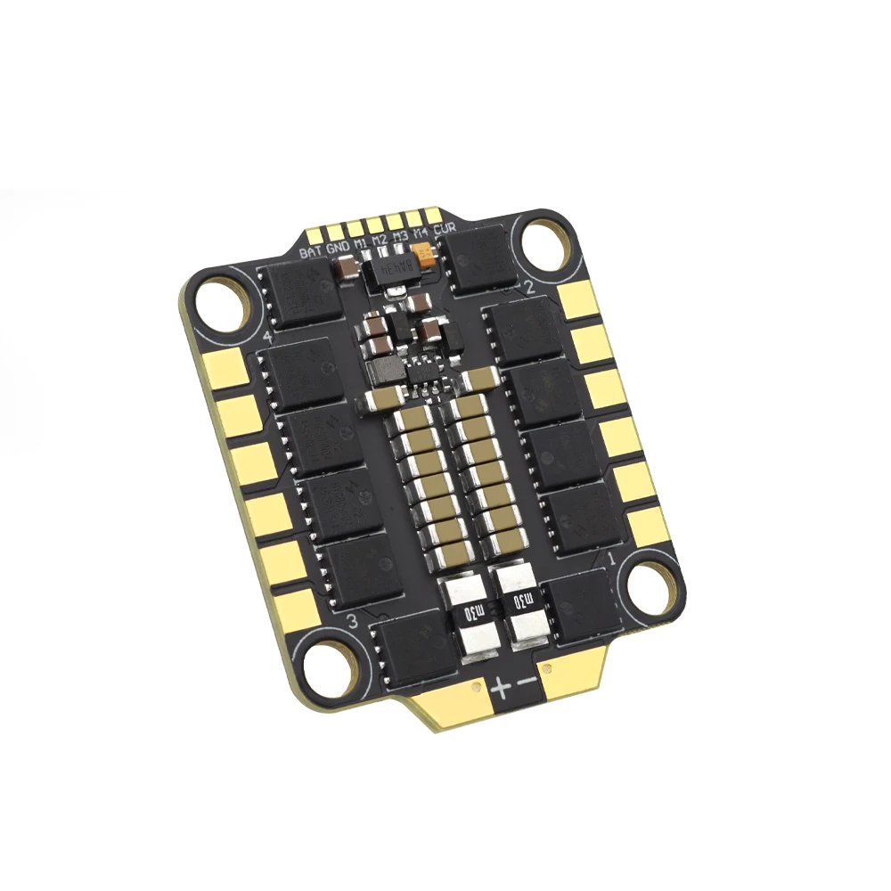 HGLRC 60A 6S V1 4-in-1 ESC BLHELI_S DShot600/300/150 2S-6S Firmware Q-H-40 For RC FPV Racing Freestyle Mark4 7/10 Inch - Image 4