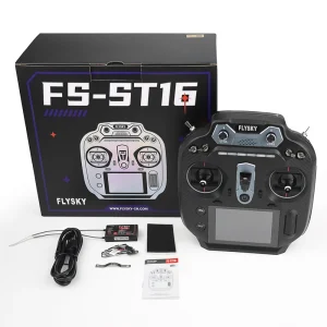 FLYSKY FS-ST16 16CH 2.4G Ant Protocol Digital Transmitter With SR8 Receiver For Rc Drone Car Boats Aircraft Plane