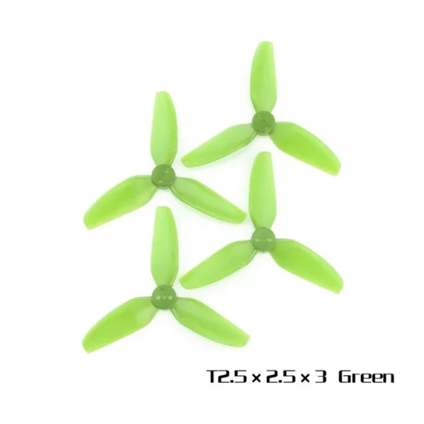 10Pairs for HQPROP T2.5X2.5X3 2525 3-Piece PC Propeller for RC FPV Free ...