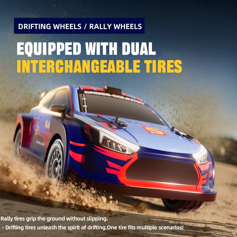 JJRC 1:14 4WD 2.4G Mini RC Racing Car High Speed RTR Off-Road Remote Control Drift Toys Alloy Vehicle for Children Kids Gifts - Image 6