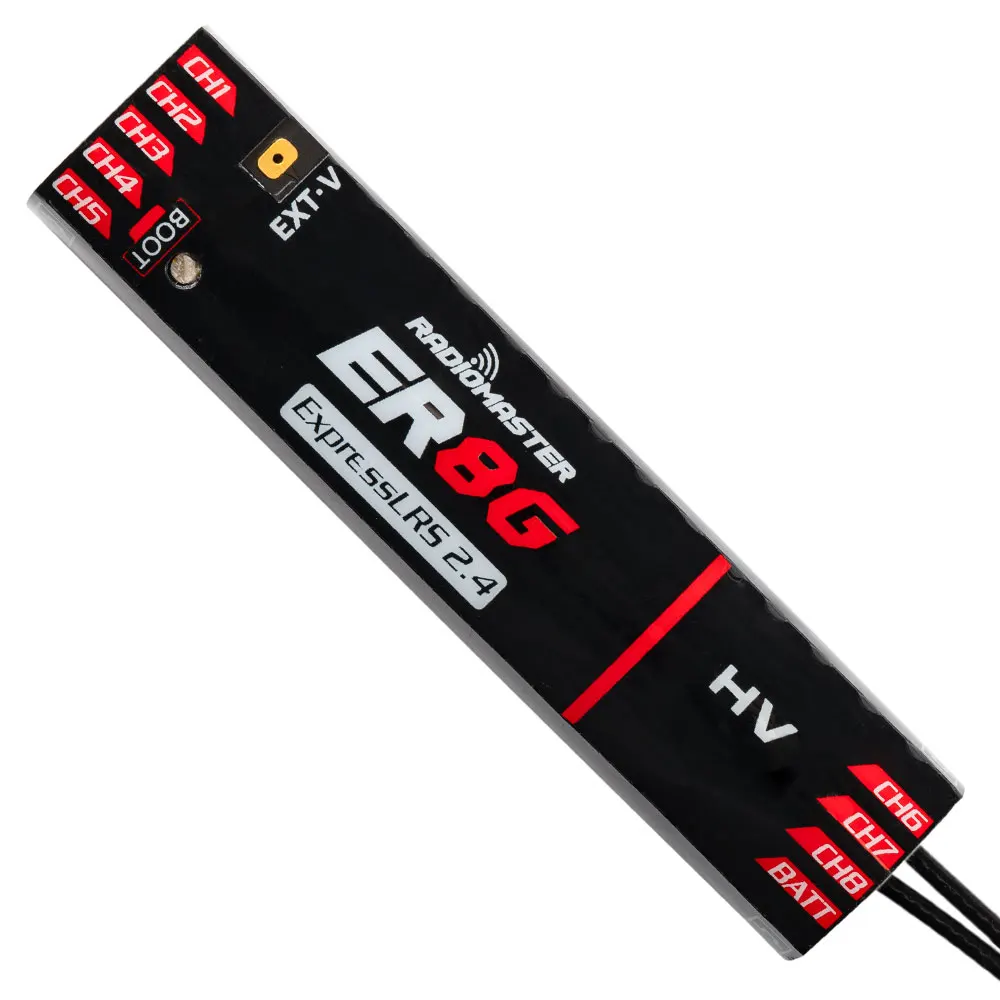 Radiomaster PWM Receiver ER4 4CH/ER6 ER6G ER6GV 2.4G 6CH/ER8 ER8G ER8GV 8CH CRSF ExpressLRS 2.4Ghz 100mw for RC Model - Image 6