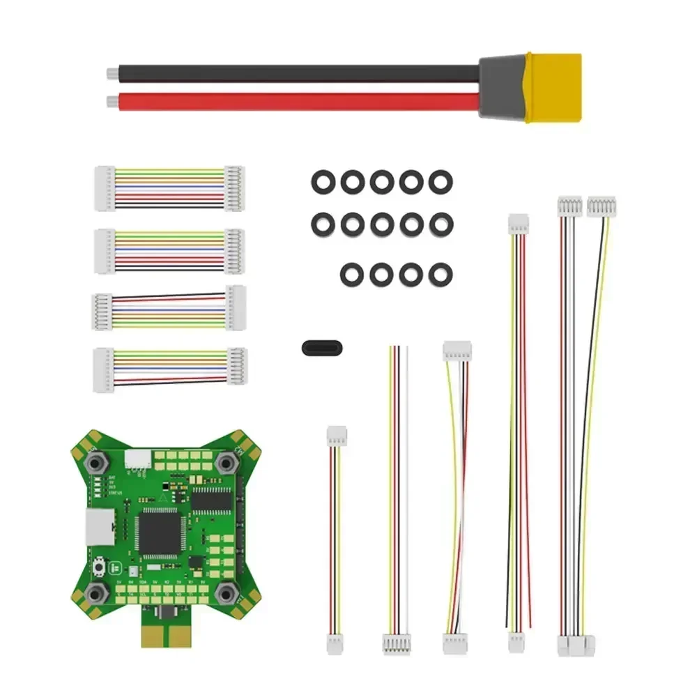 IFlight BLITZ F7 Stack F722 F7 Flight Controller W/ BLITZ E55 55A BLHELI32 4in1 ESC 2-6S for RC FPV Drone - Image 6
