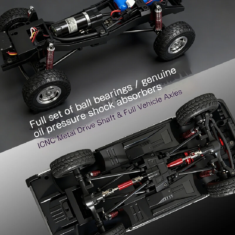 LD18401PRO Rc Car 1:18 4WD Brushless Remote Control Car Rc Climbing Off-road Vehicle Model Children's Birthday Toys LDRC New - Image 5