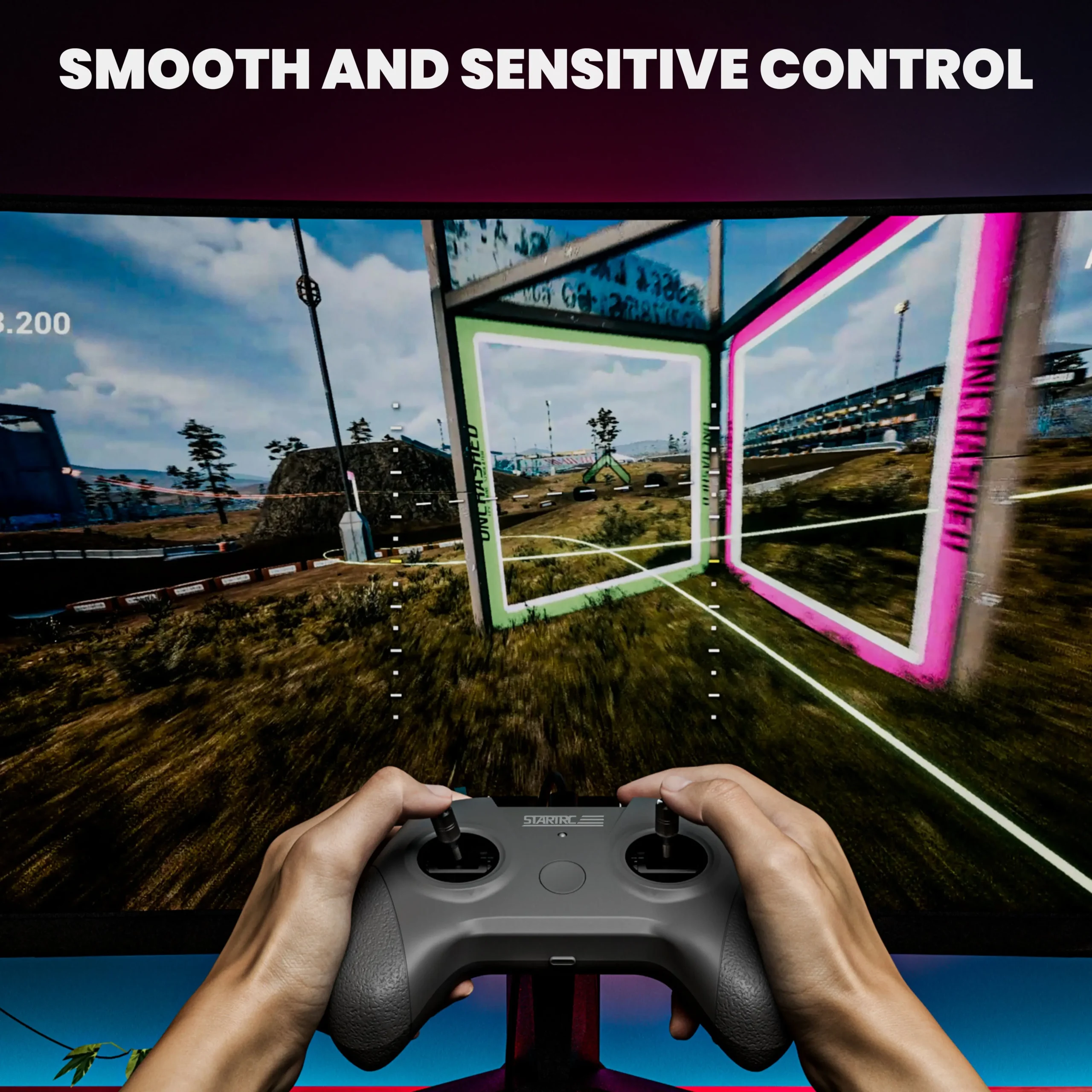 STARTRC S8 V3 FPV Drone Simulator Remote Control Handle 4 Mode For DJI Liftoff SkyDive RC Flight Simulator Training Controller - Image 4
