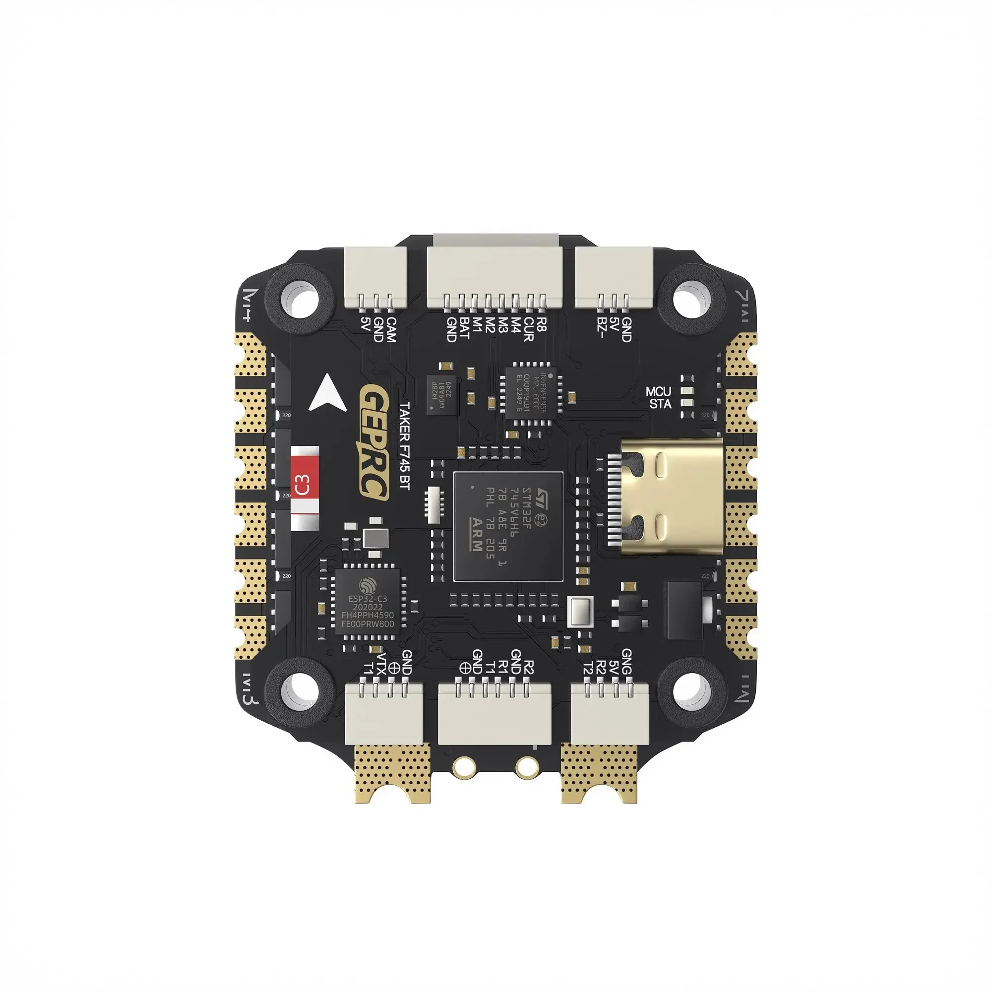 GEPRC TAKER F745 BT 8Bit 60A STACK 3-6S LiPo 30.5X30.5mm - Image 5