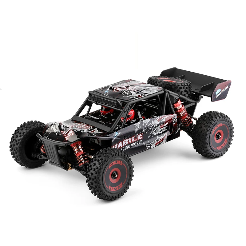 WLtoys RC Car 1:12 124016 4WD 75KM/H High-Speed Brushless Motor Off-Road 2.4G Drift Climbing 1/12 RC Racing Cars Child Toy Gifts - Image 3