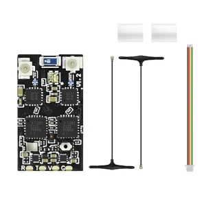SEQURE 2.4Ghz Dual RX True Diversity Dual Antenna Receiver FPV Racing Drone Fixed Wing High Refresh Rate Low Latency
