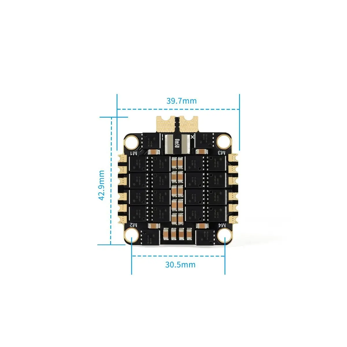 GEPRC GEP-BLS50A-4IN1 ESC 50A Blhelis 3-6S Oneshot125/Oneshot42/Mulishot/Dshot150/300/600 for RC FPV Freestyle Drone - Image 5
