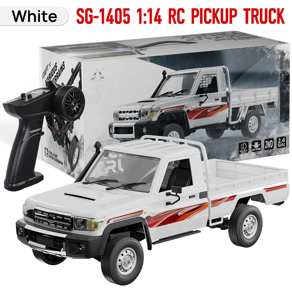 9IMOD 1/14 RC Pickup Truck 50M Rear Straight Axle Drive RC Model Car Adult Kids Toys - Image 2