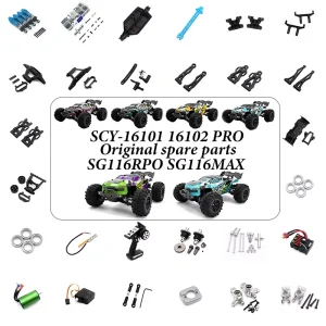 Original Spare Parts Scy 16101 16102pro Sg116max Sg116pro Turning Shaft Gear Bearing Pull Rod Steering Cup Swing Arm Motor Tire