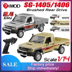 9IMOD 1/14 RC Pickup Truck 50M Rear Straight Axle Drive RC Model Car Adult Kids Toys
