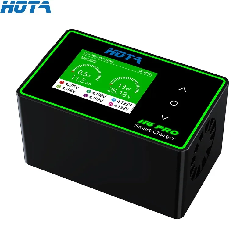HOTA H6 Pro Duo DC 700W AC 200W 26A Mini Battery Charger 1-6S Lipo NiMh Li-ion Ni-Cd Digital RC Balance Charger Discharger - Image 2