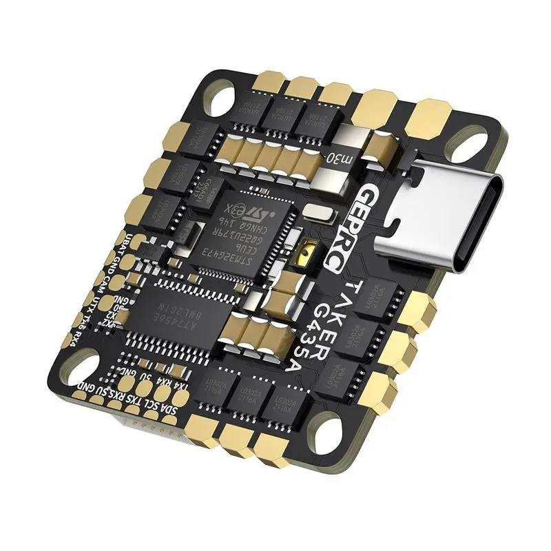GEPRC TAKER G4 35A AIO 25.5x25.5mm Flight Controller 4in1 ESC for 2-4S Cinewhoop Drones - Image 2