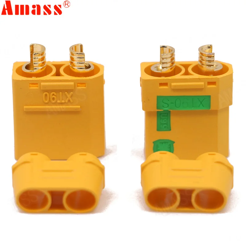 5 pair Amass XT90S Plug Male Female Connector Anti Spark Bullet XT90S Plug Connector For RC Lipo Battery - Image 3