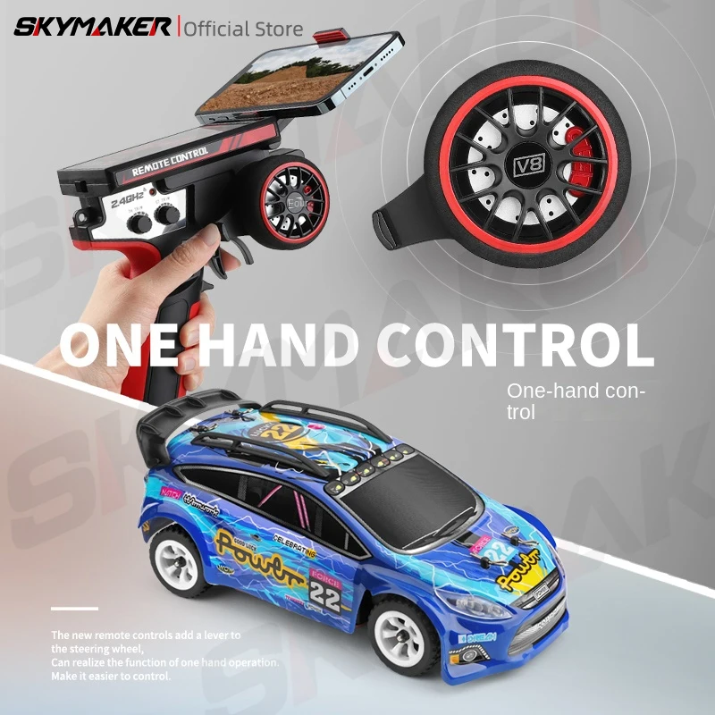 WLtoys 1/28 rc car 284010 284161 4WD Drive Off-Road 2.4G 30KM/H High Speed Alloy Car 1:28 Rally Racing Car Toys for Kids Gift - Image 2