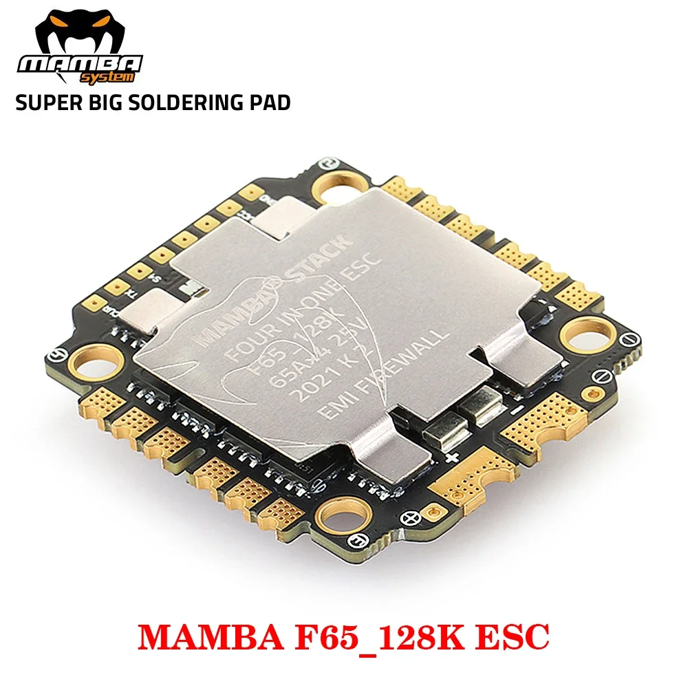 DIATONE MAMBA F45/ F55/ F65_128K BLHeli_32 4in1 ESC Dshot 300-600-1200 Installation 30.5mm/M3 4-6S For RC FPV Racing Drone - Image 5