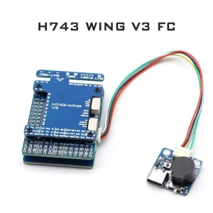 H743 WING V3 Fixed Wing Flight Controller 2-8S Dual Gyroscope Supports Dual Cameras