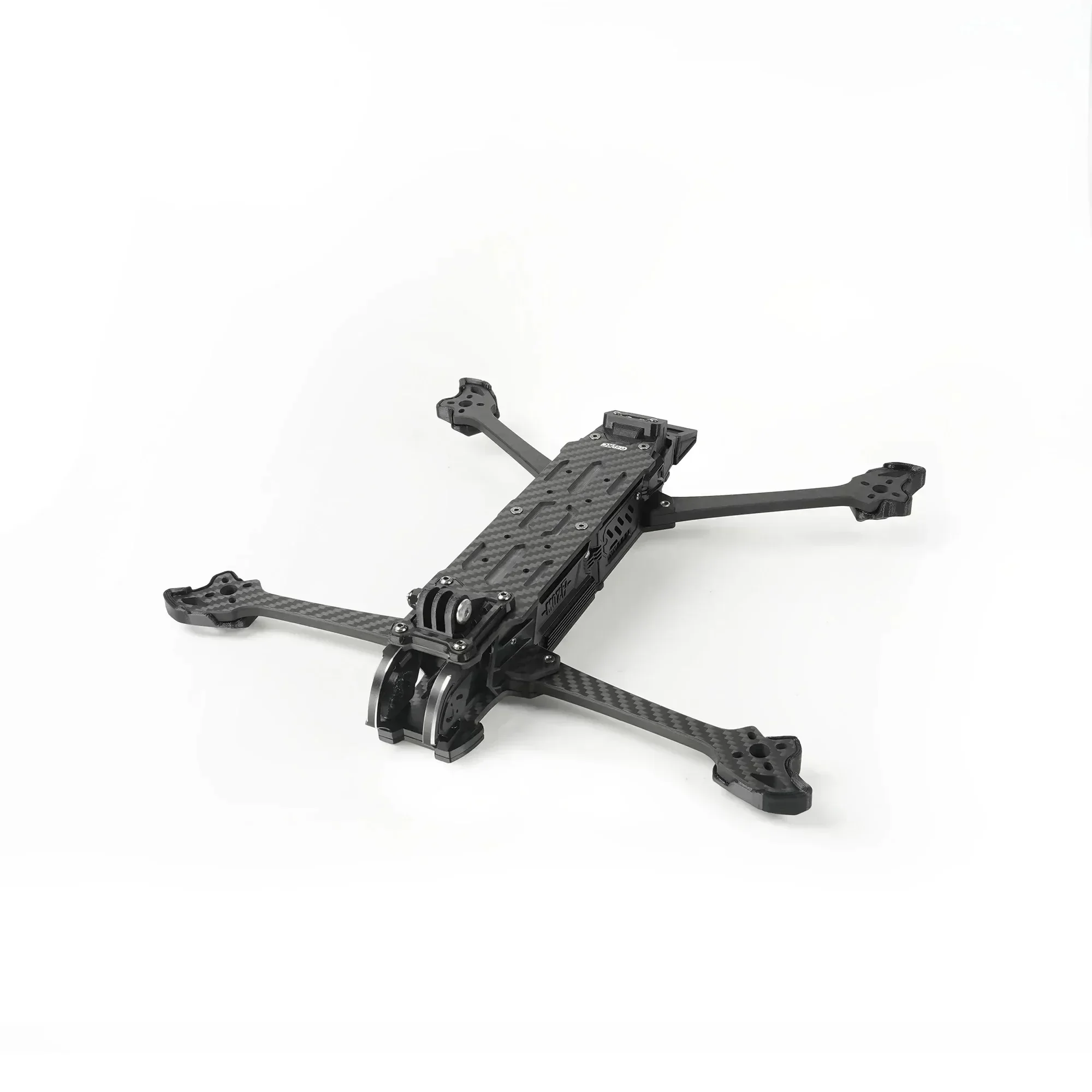 GEPRC MOZ7 Frame: 320mm Wheelbase, 6mm Arm, Dual Motor Mounts, Heat Sink, Compatible O3/Avatar for 7-7.5 - Image 4