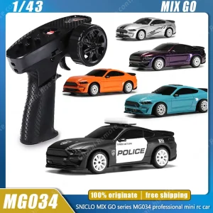 SNICLO MG034 Rc Cars 1/43 MIX GO FPV Micro Remote Control Drift Car Small-scale Pairable Immersive VR Camera Birthday Gifts Toys