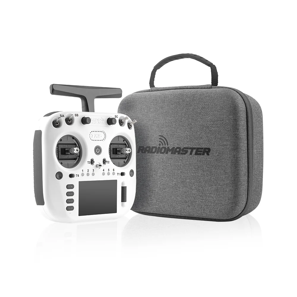 Radiomaster TX15 3.5inch IPS Touchscreen Radio Controller ExpressLRS V5.0 Hall Gimbal Built-in Gyro Microphone